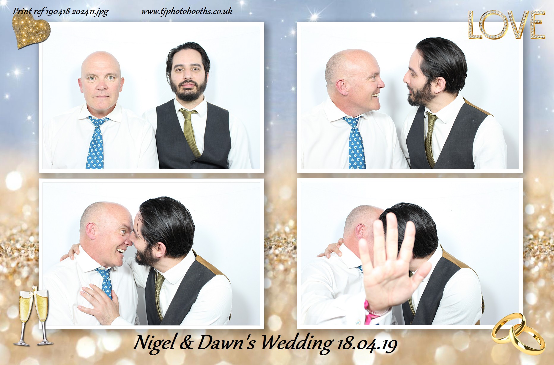 Nigel & Dawn's Wedding | View more photos from the event at gallery.tjphotobooths.co.uk/u/TJPhotobooths/Nigel-Dawns-Wedding